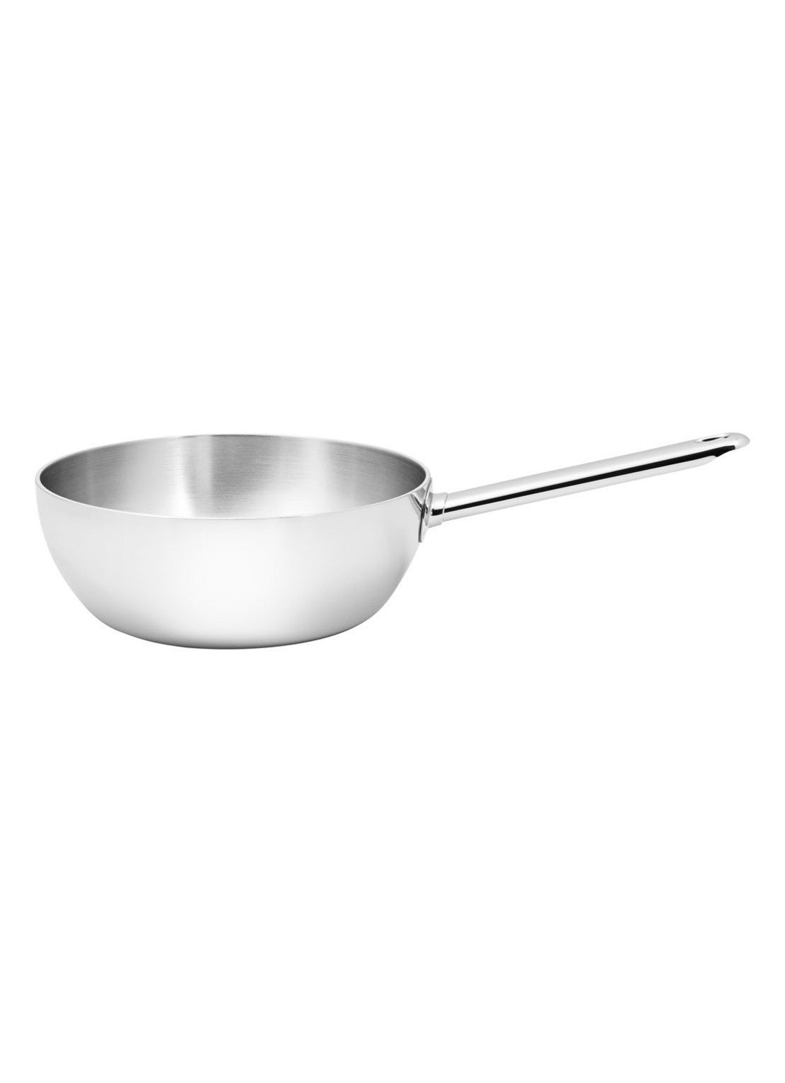 Demeyere Apollo 7 conische sauspan Ø22 cm - detail zilver