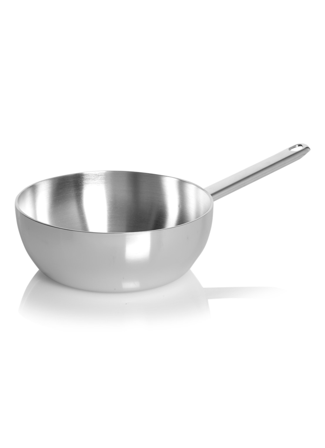 Demeyere Apollo 7 conische sauspan Ø22 cm - voorkant 2 zilver