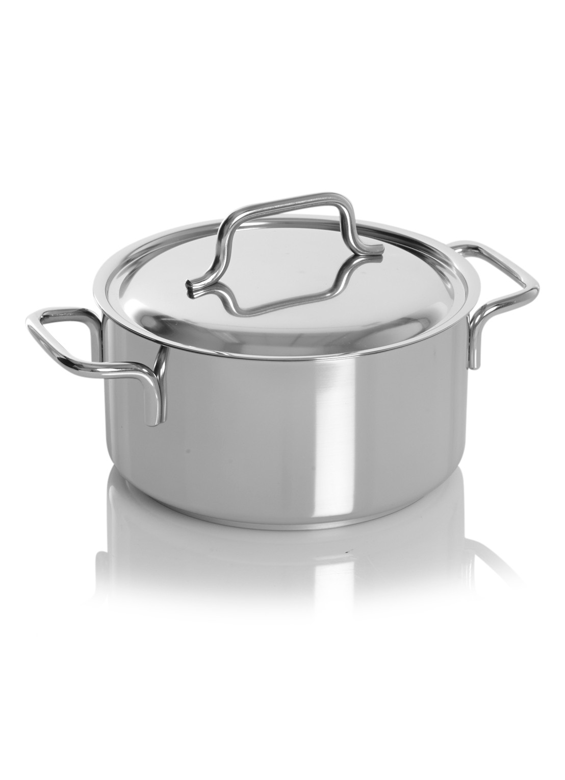 Demeyere Apollo 7 kookpan Ø18 cm - voorkant zilver