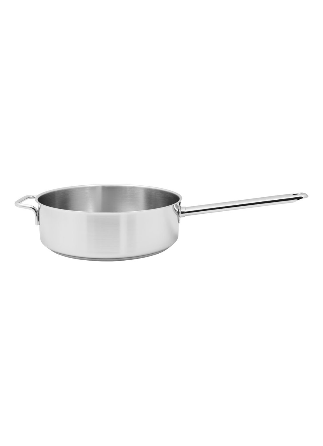 Demeyere Apollo 7 lage sauteuse Ø24 cm - detail zilver
