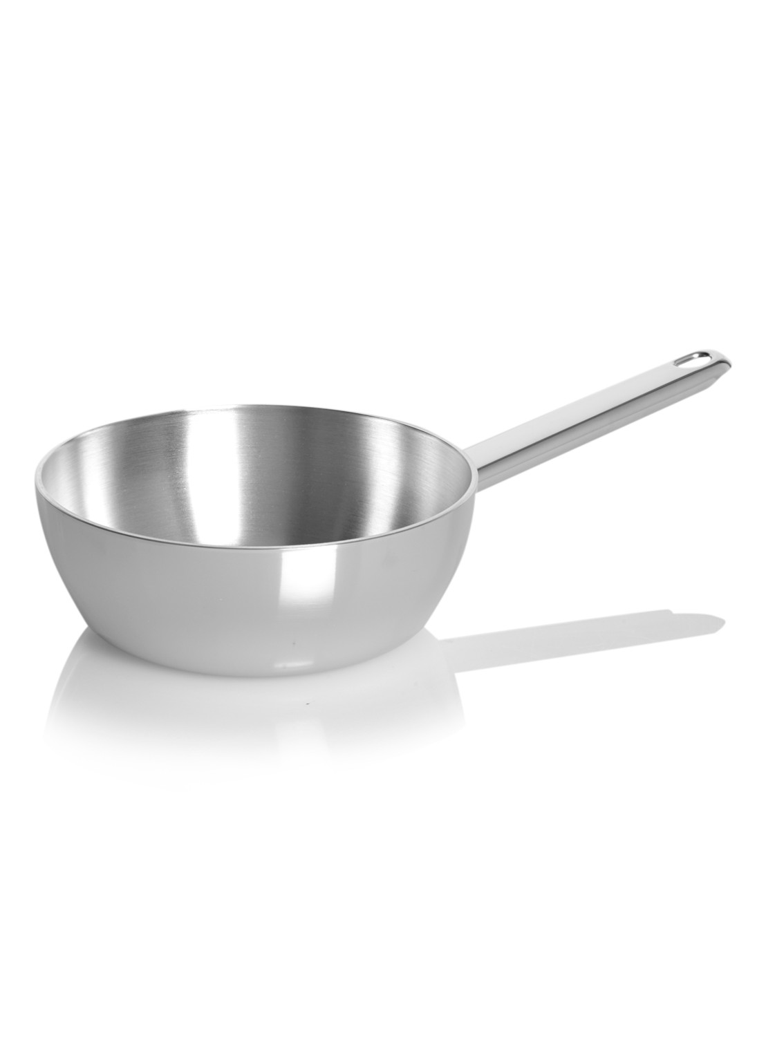 Demeyere Apollo 7 sauteuse Ø18 cm - voorkant 2 zilver