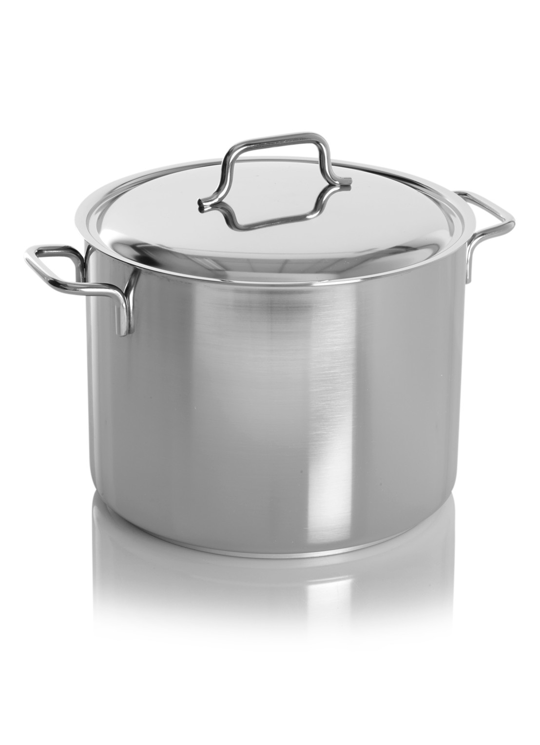 Demeyere Apollo 7 soeppan 24 cm - voorkant zilver