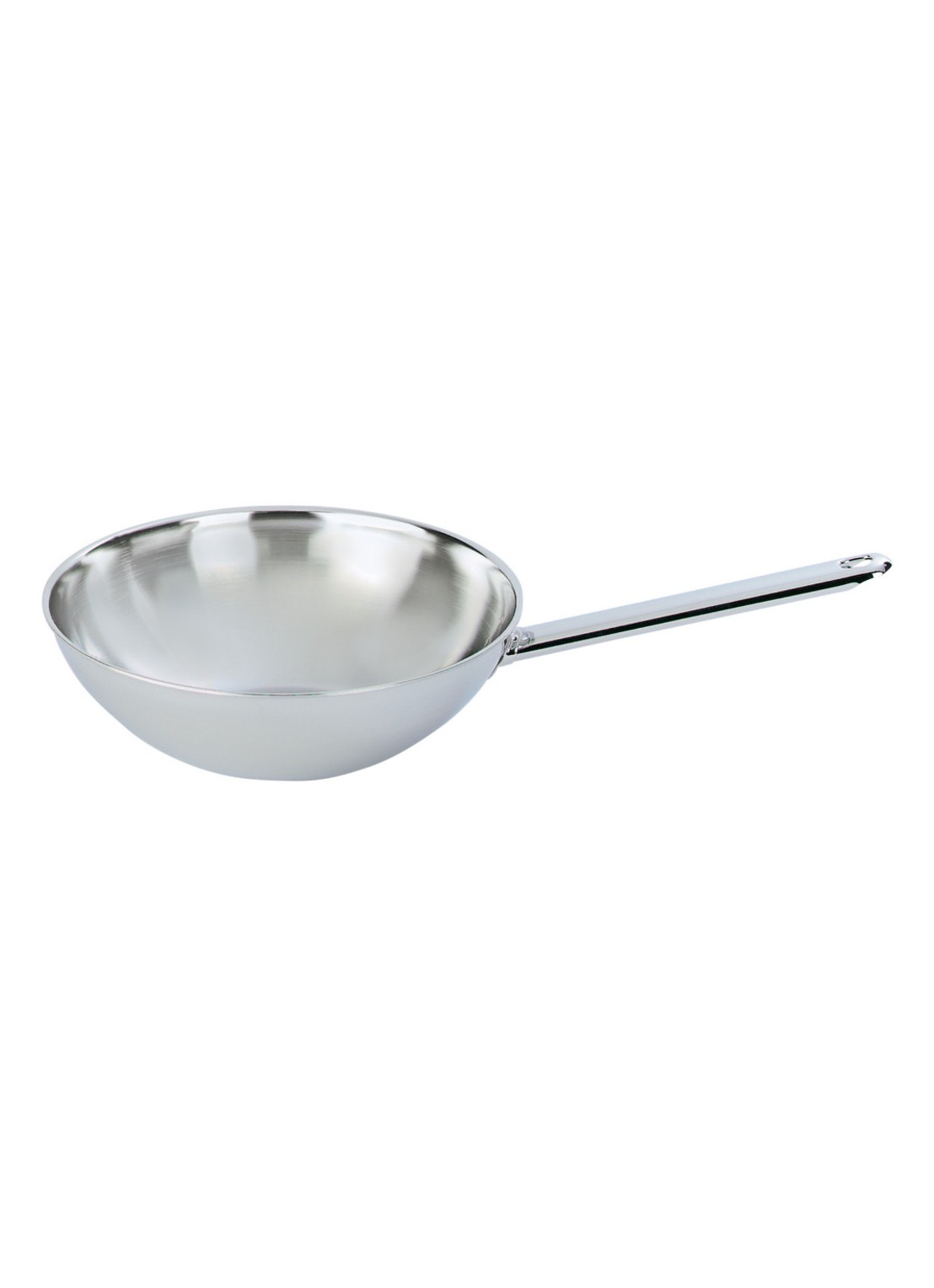 Demeyere Apollo 7 wok 26 cm - detail steenrood