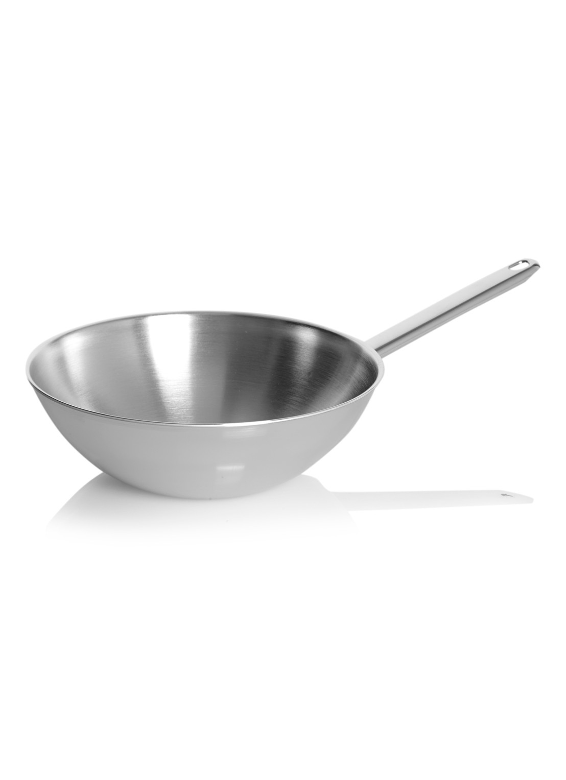 Demeyere Apollo 7 wok 26 cm - voorkant 2 steenrood