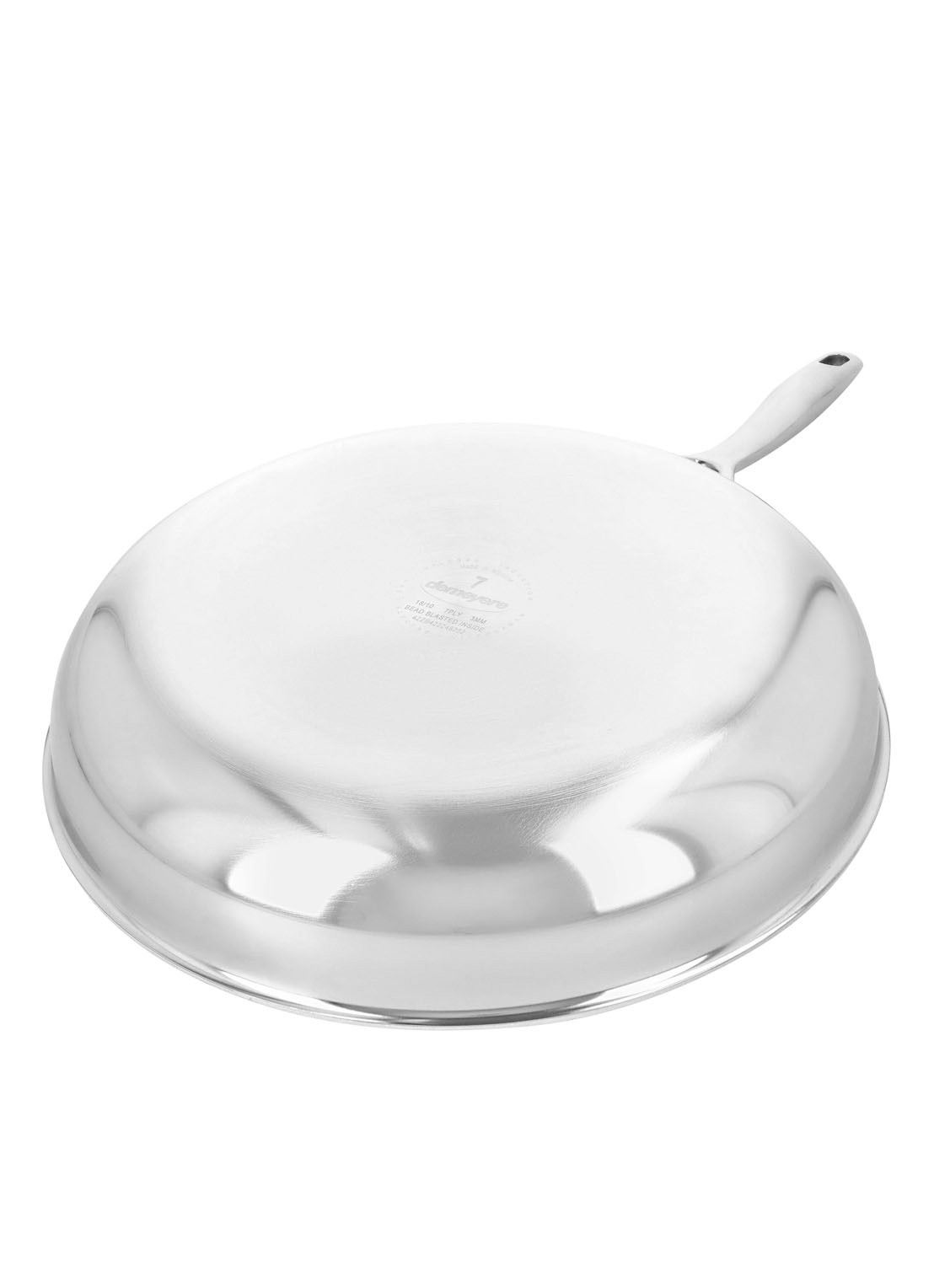 Demeyere Demeyere Silverline 7 NanoTouch Koekenpan 28 cm - achterkant zilver