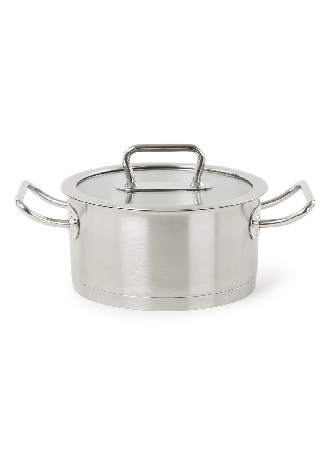 Demeyere Diverto 3 kookpan Ø18 cm - voorkant 2 zilver