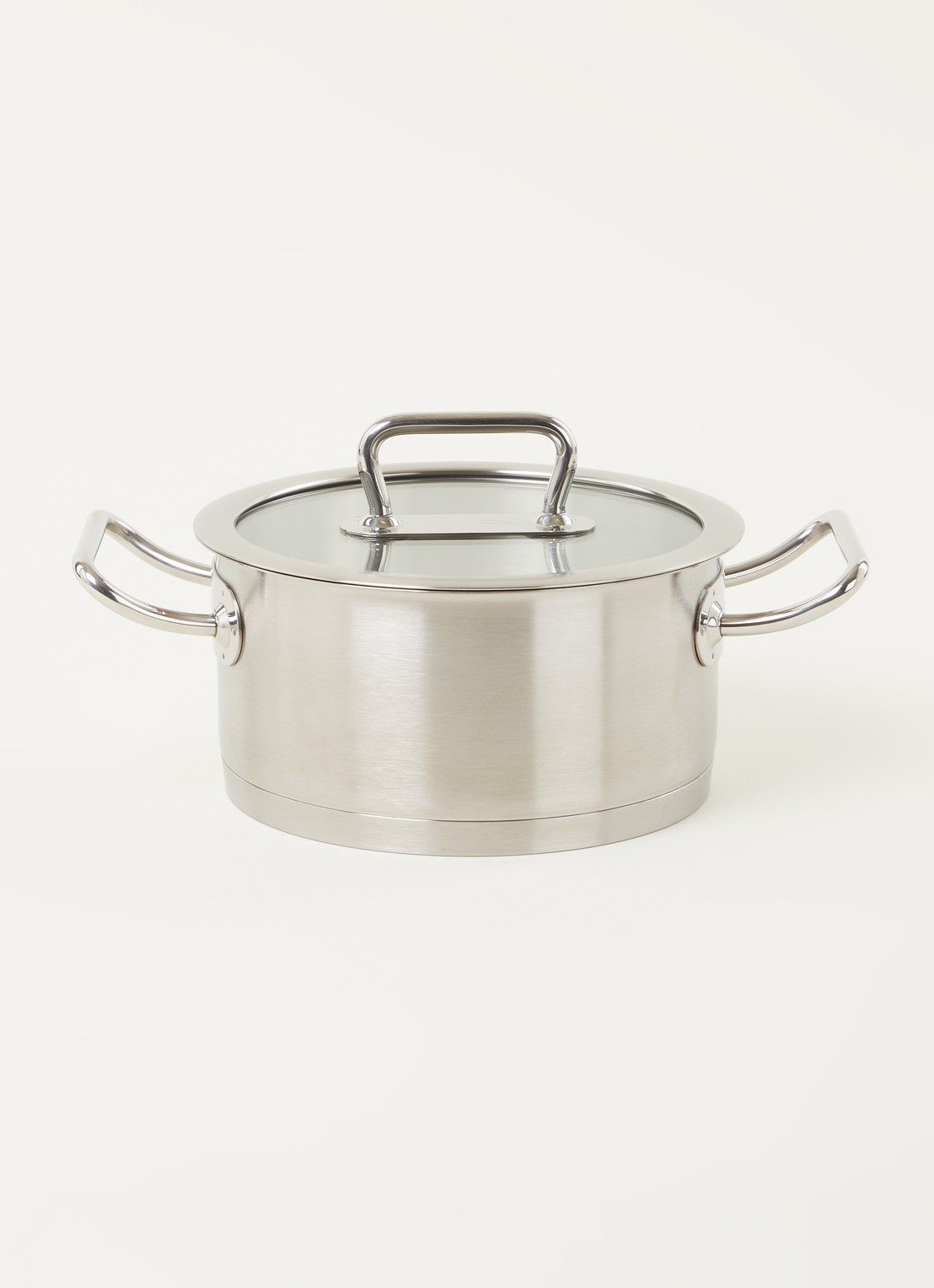 Demeyere Diverto 3 kookpan Ø18 cm - voorkant 3 zilver