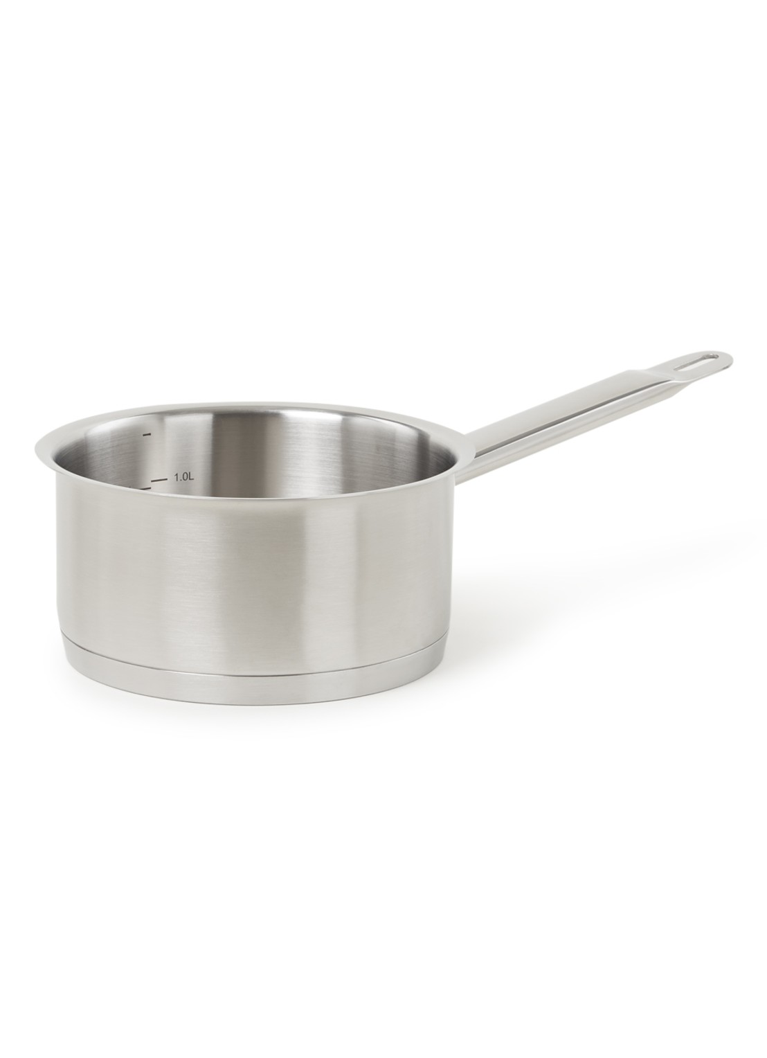 Demeyere Diverto 3 steelpan 16 cm - voorkant zilver