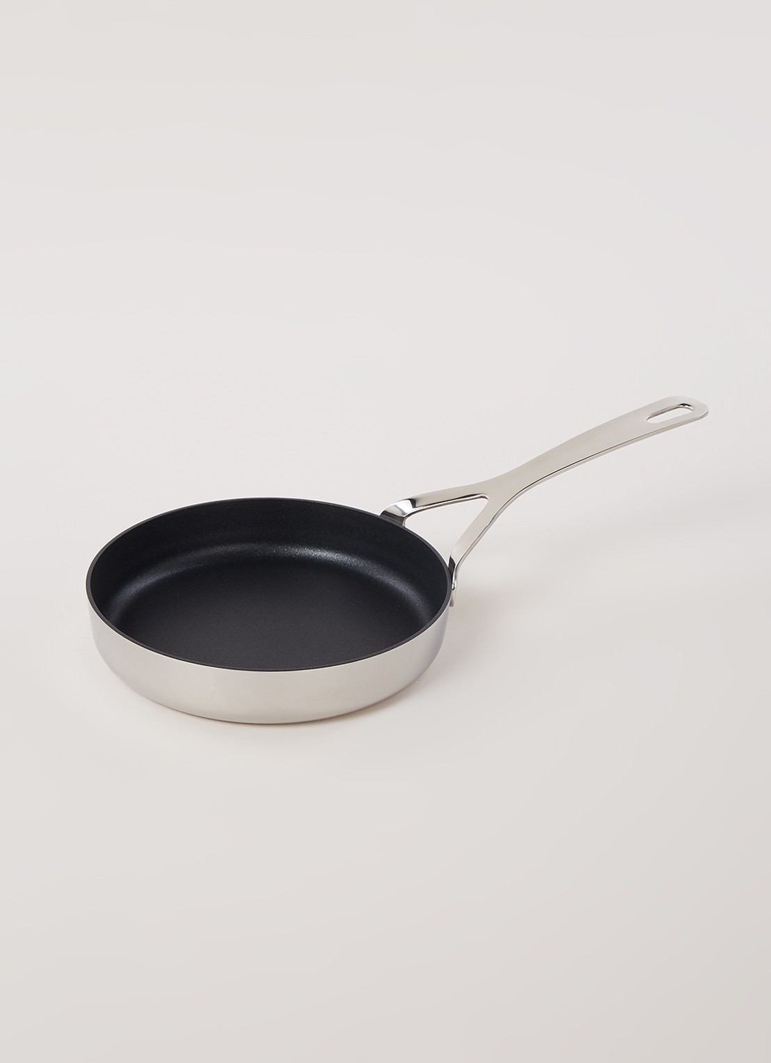 Demeyere Duraslide mini-koekenpan Ø16 cm - voorkant 3 zilver