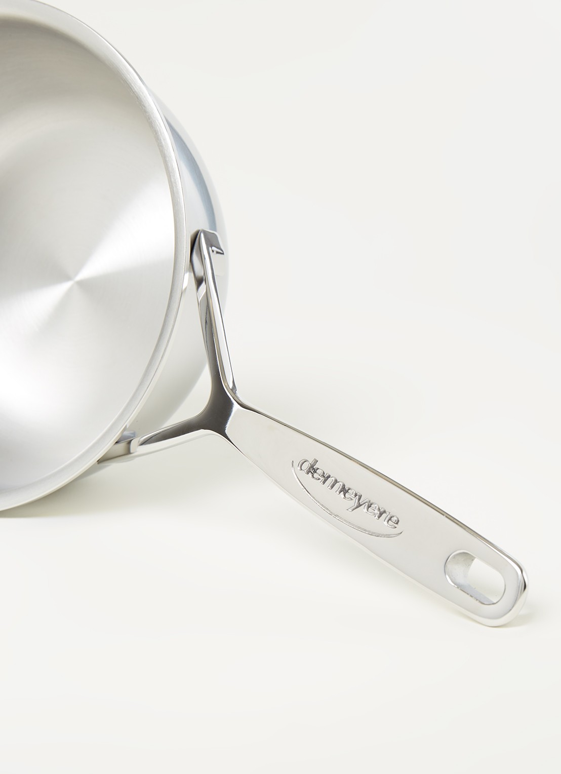 Demeyere Intense 5 conische sauteuse Ø18 cm - detail 3 zilver
