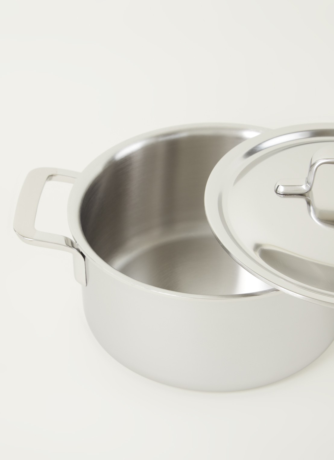 Demeyere Intense 5 kookpan Ø18 cm - detail 3 zilver
