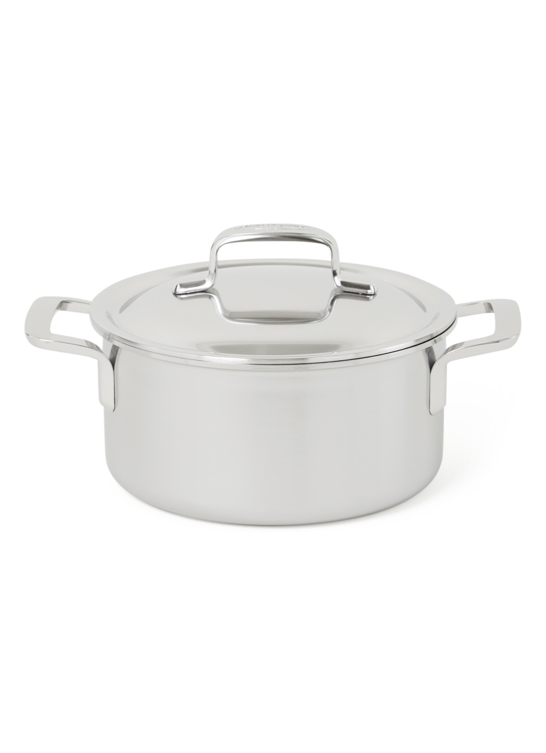 Demeyere Intense 5 kookpan Ø18 cm - voorkant zilver
