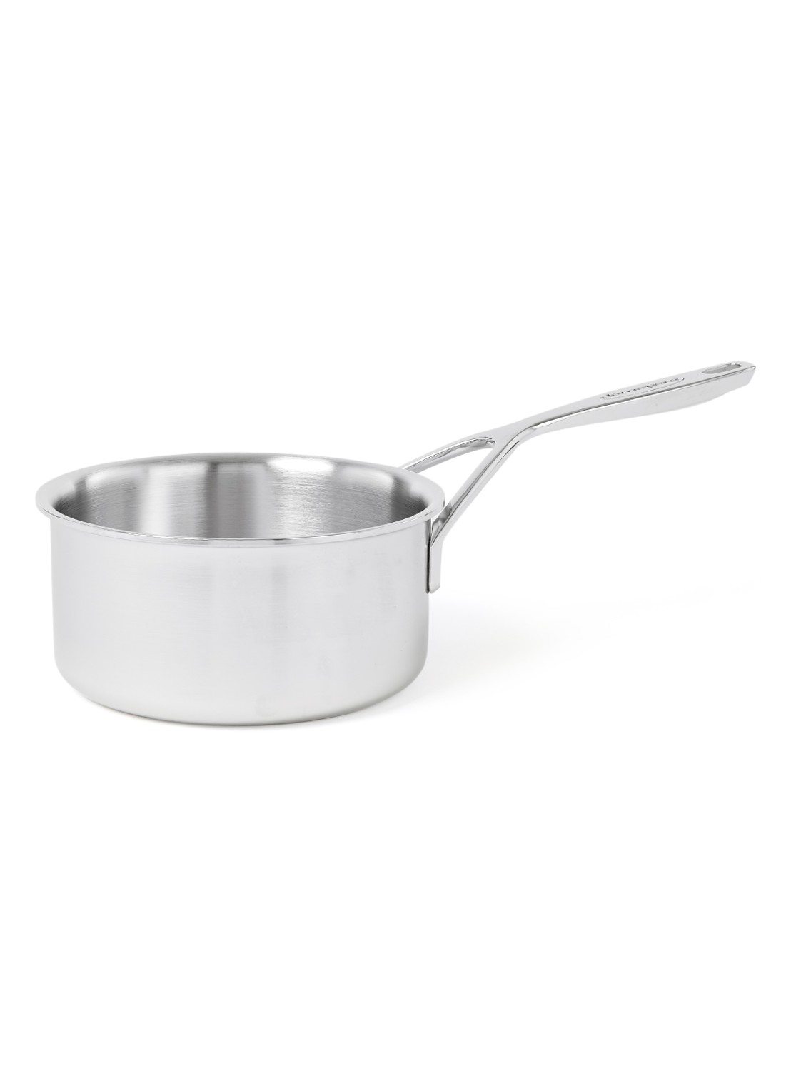 Demeyere Intense 5 steelpan 16 cm - voorkant 2 zilver