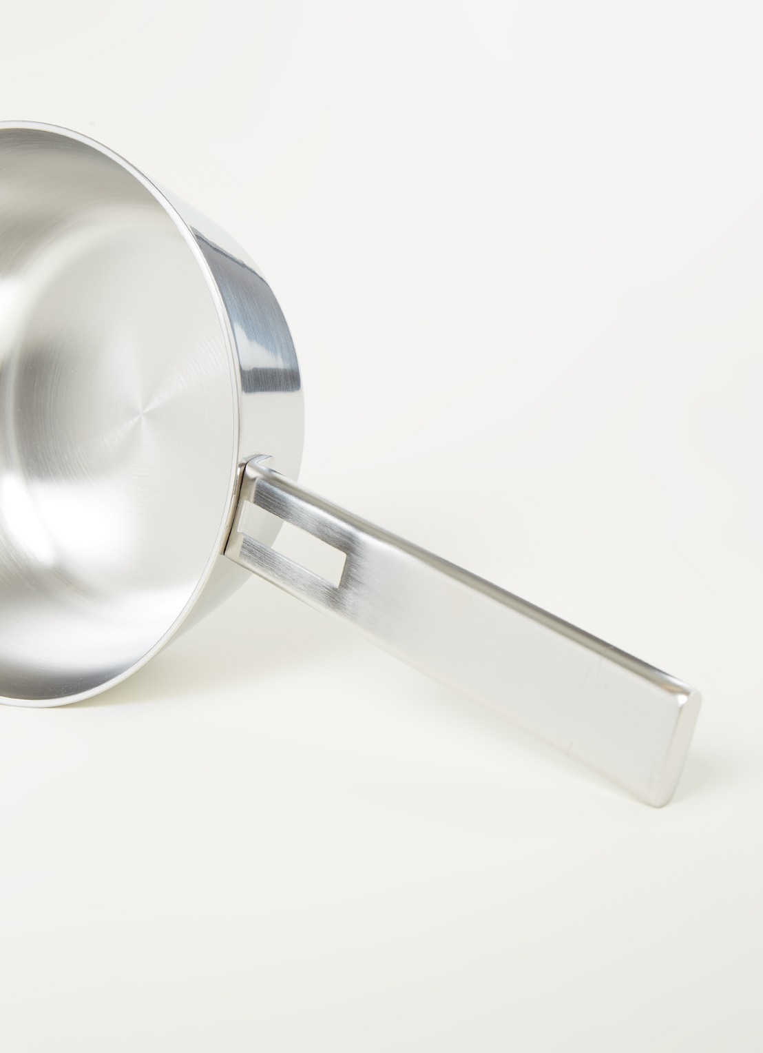 Demeyere John Pawson 7 conische sauteerpan 20 cm - detail 3 zilver