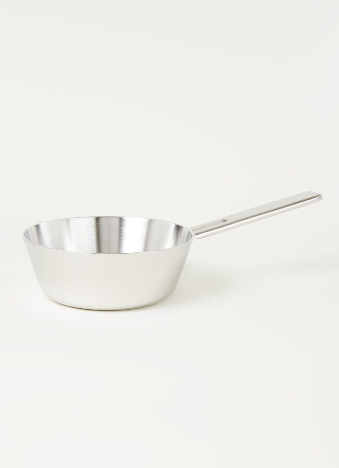 Demeyere John Pawson 7 conische sauteerpan 20 cm - voorkant 2 zilver