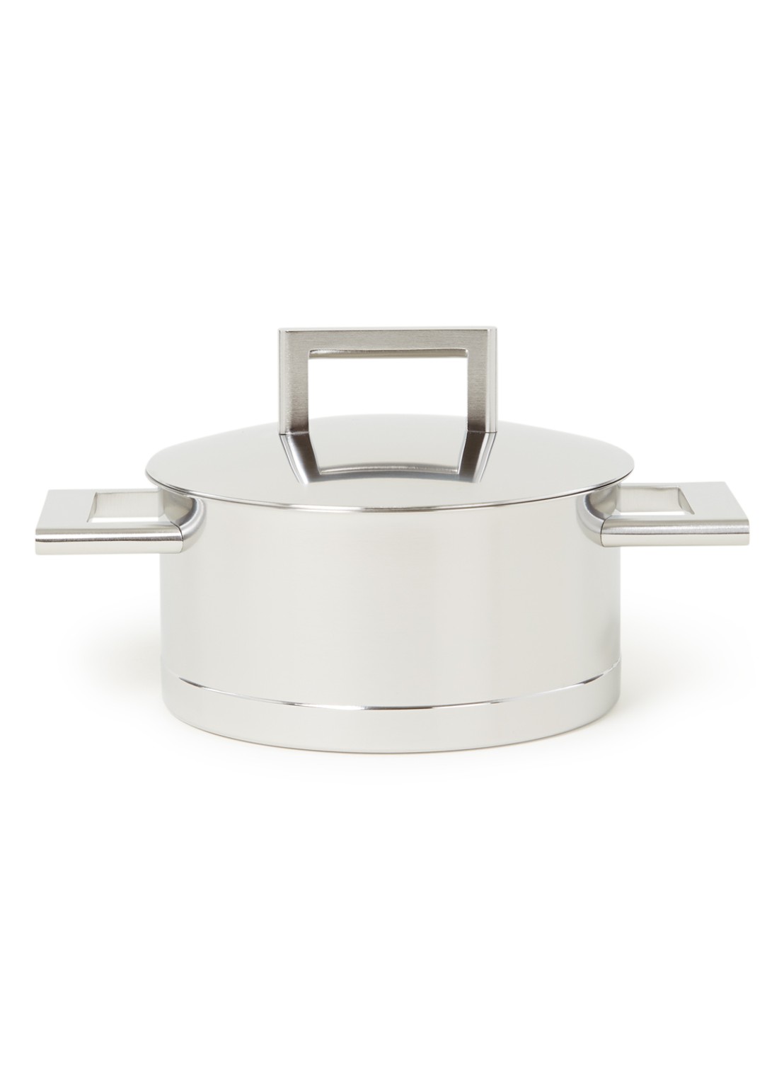 Demeyere John Pawson 7 kookpan Ø16 cm - voorkant 2 zilver