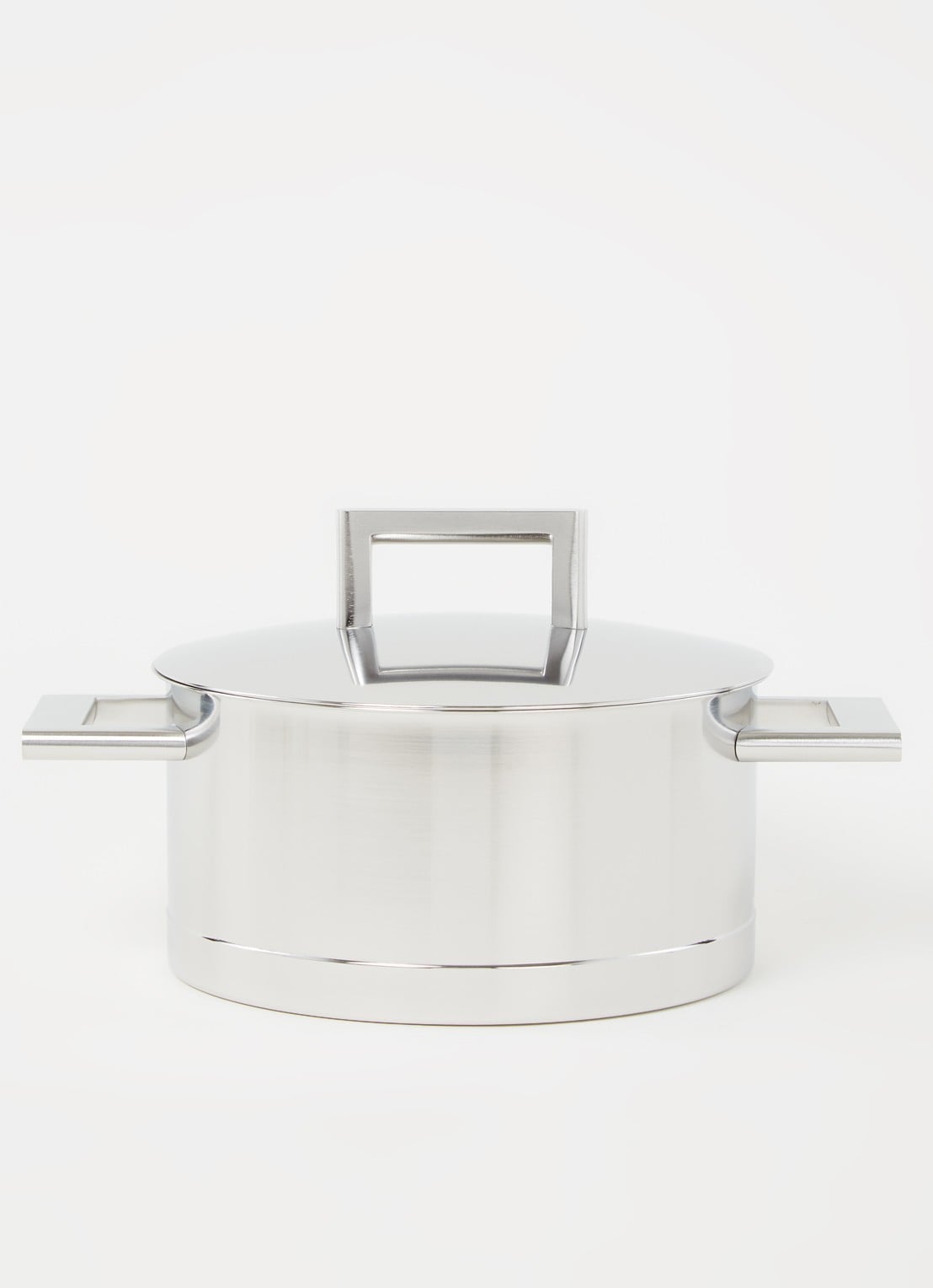 Demeyere John Pawson 7 kookpan 18 cm  - voorkant 2 zilver