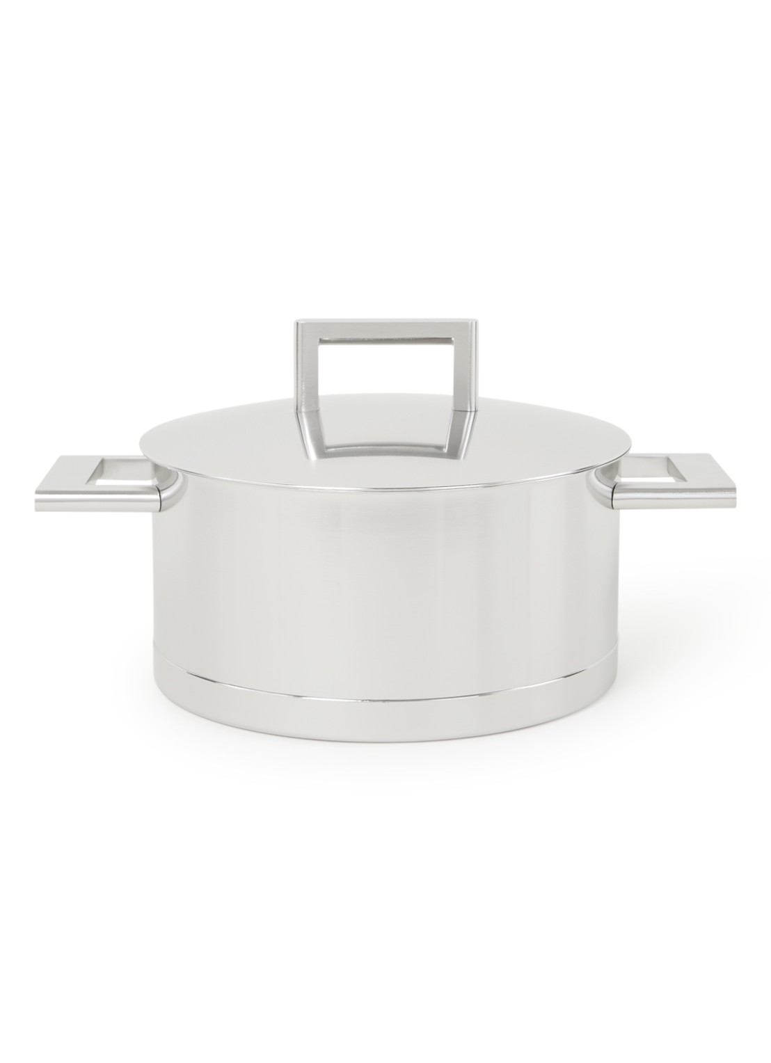 Demeyere John Pawson 7 kookpan Ø20 cm - voorkant 2 zilver