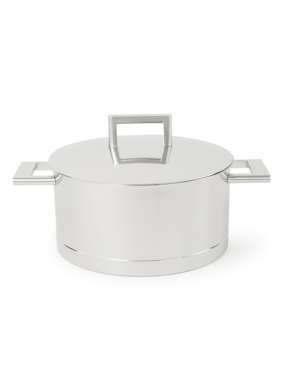 Demeyere John Pawson 7 kookpan Ø22 cm - voorkant 2 zilver