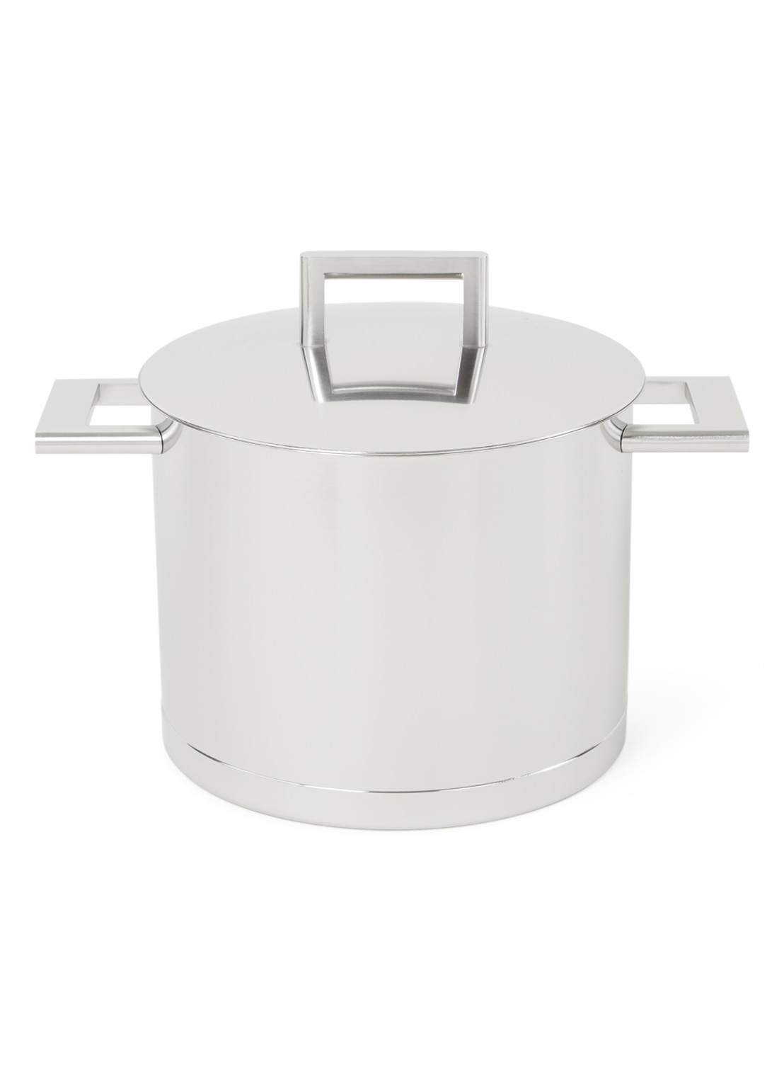 Demeyere John Pawson 7 soeppan 20 cm  - voorkant 2 zilver