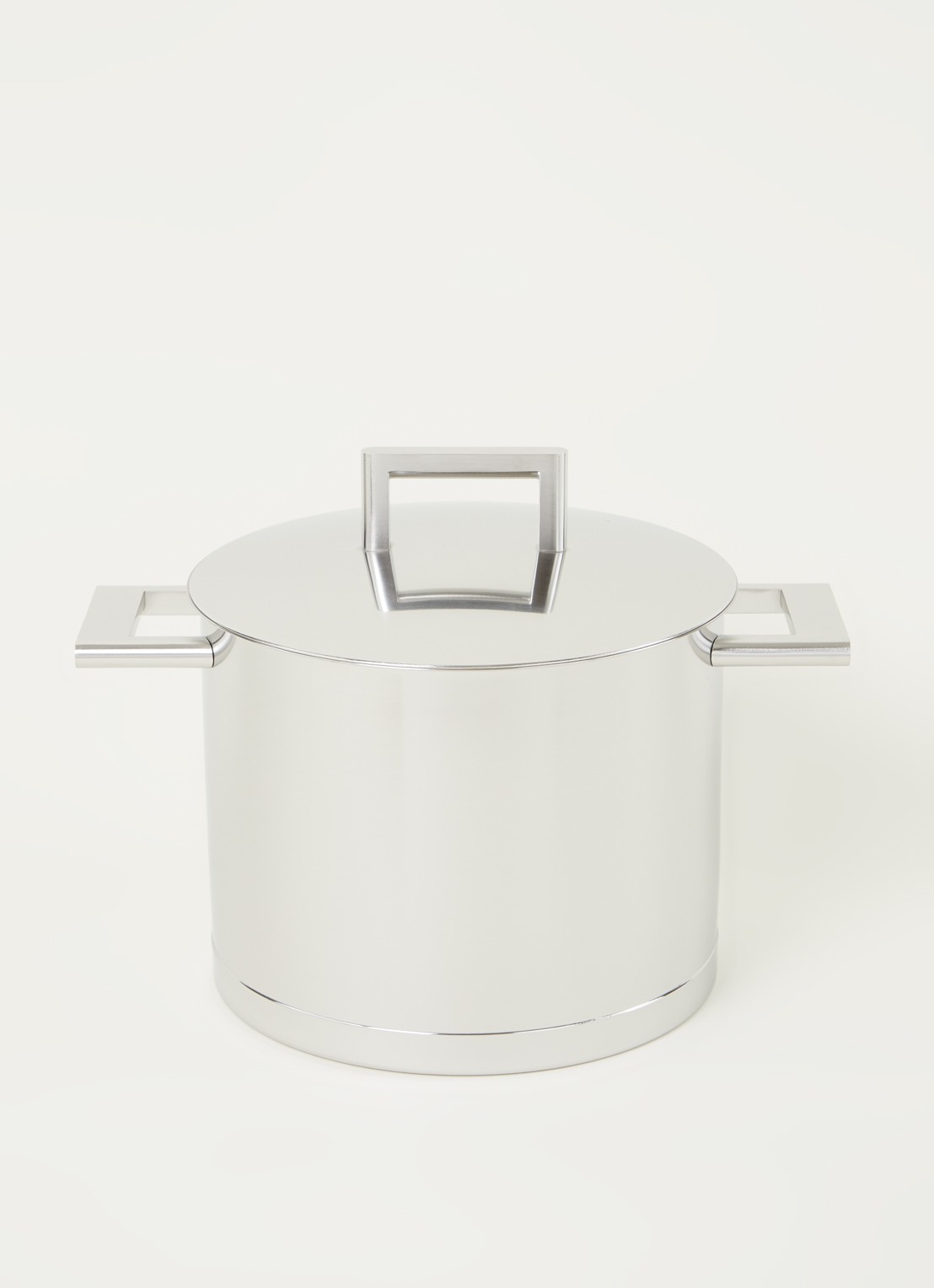 Demeyere John Pawson 7 soeppan 20 cm  - voorkant 3 zilver