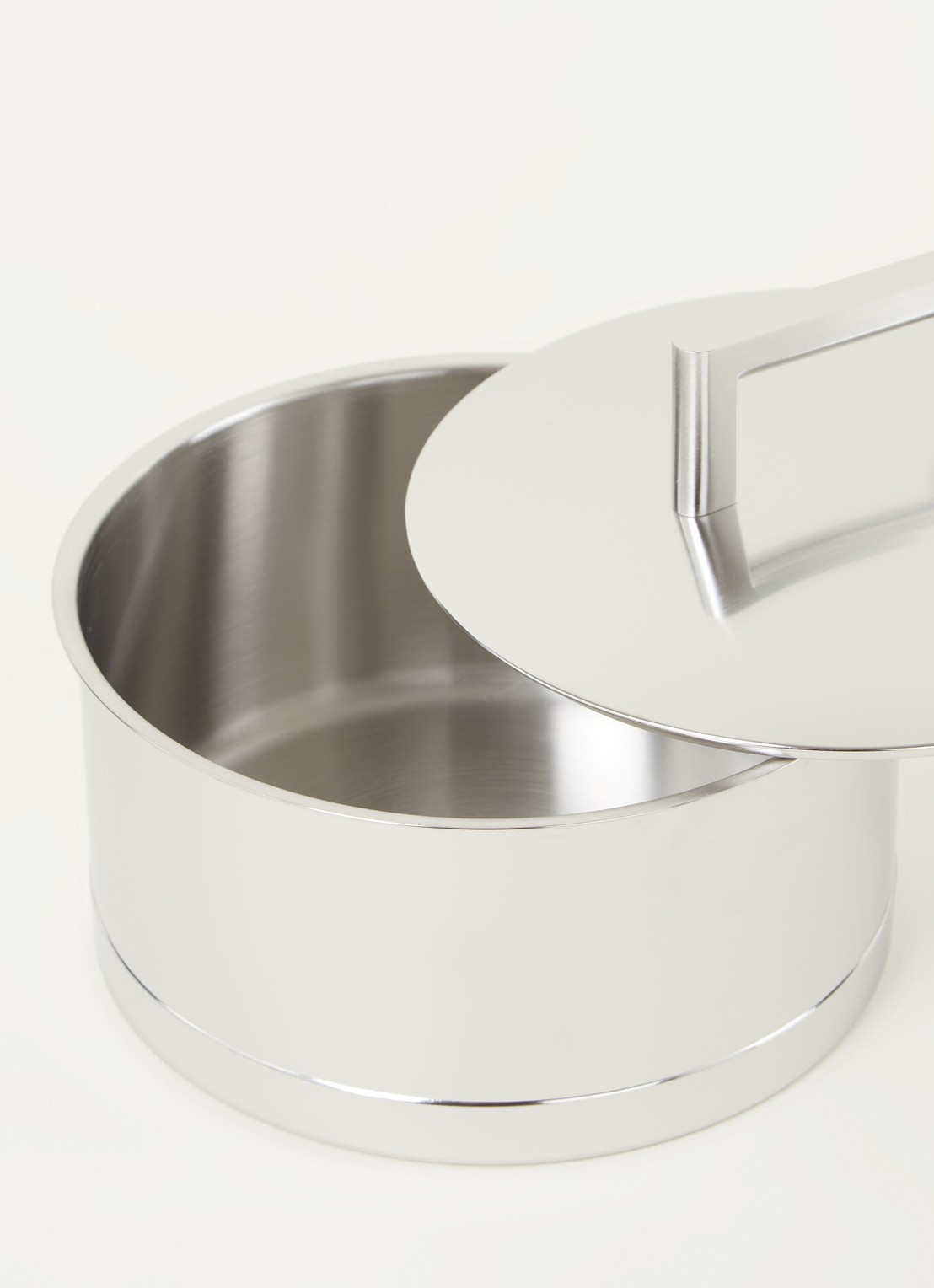 Demeyere John Pawson 7 steelpan 16 cm - detail 3 zilver