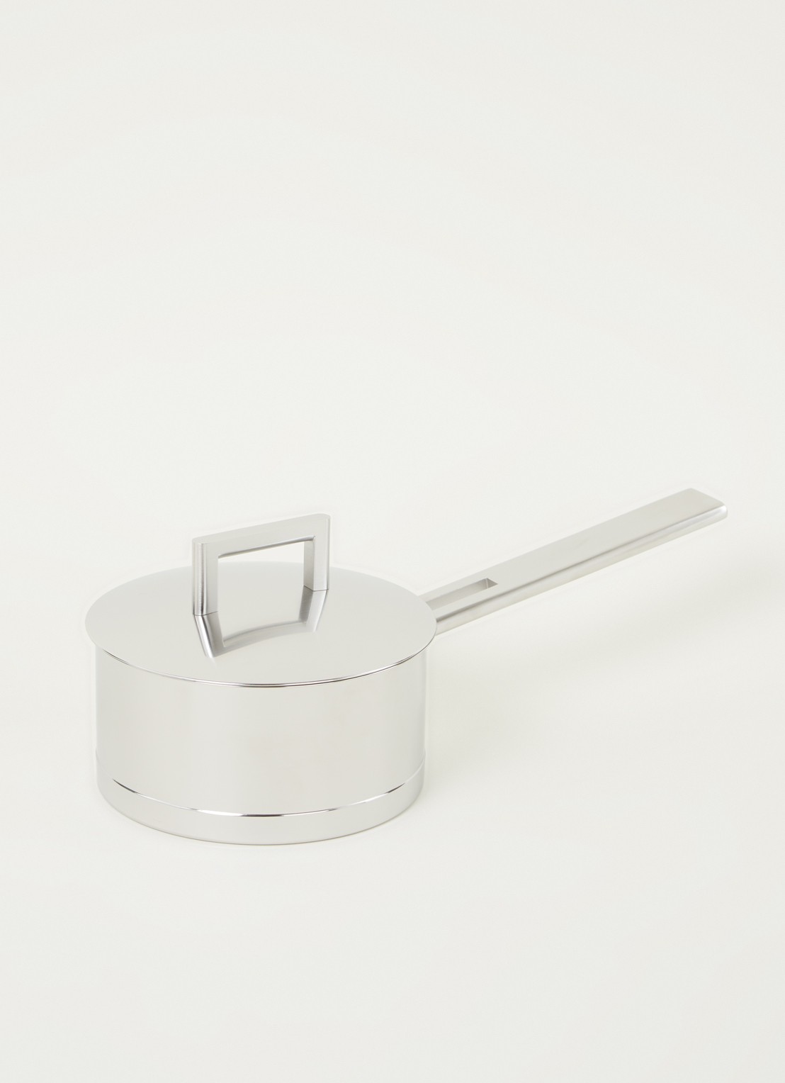 Demeyere John Pawson 7 steelpan 16 cm - voorkant 2 zilver