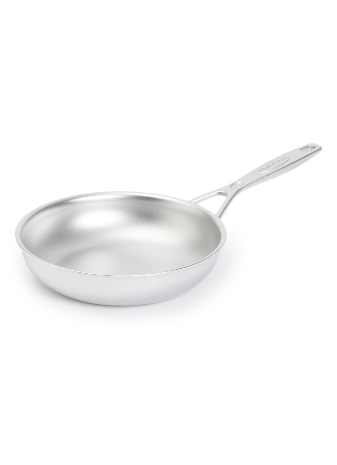 Demeyere Koekenpan 20 cm - voorkant zilver
