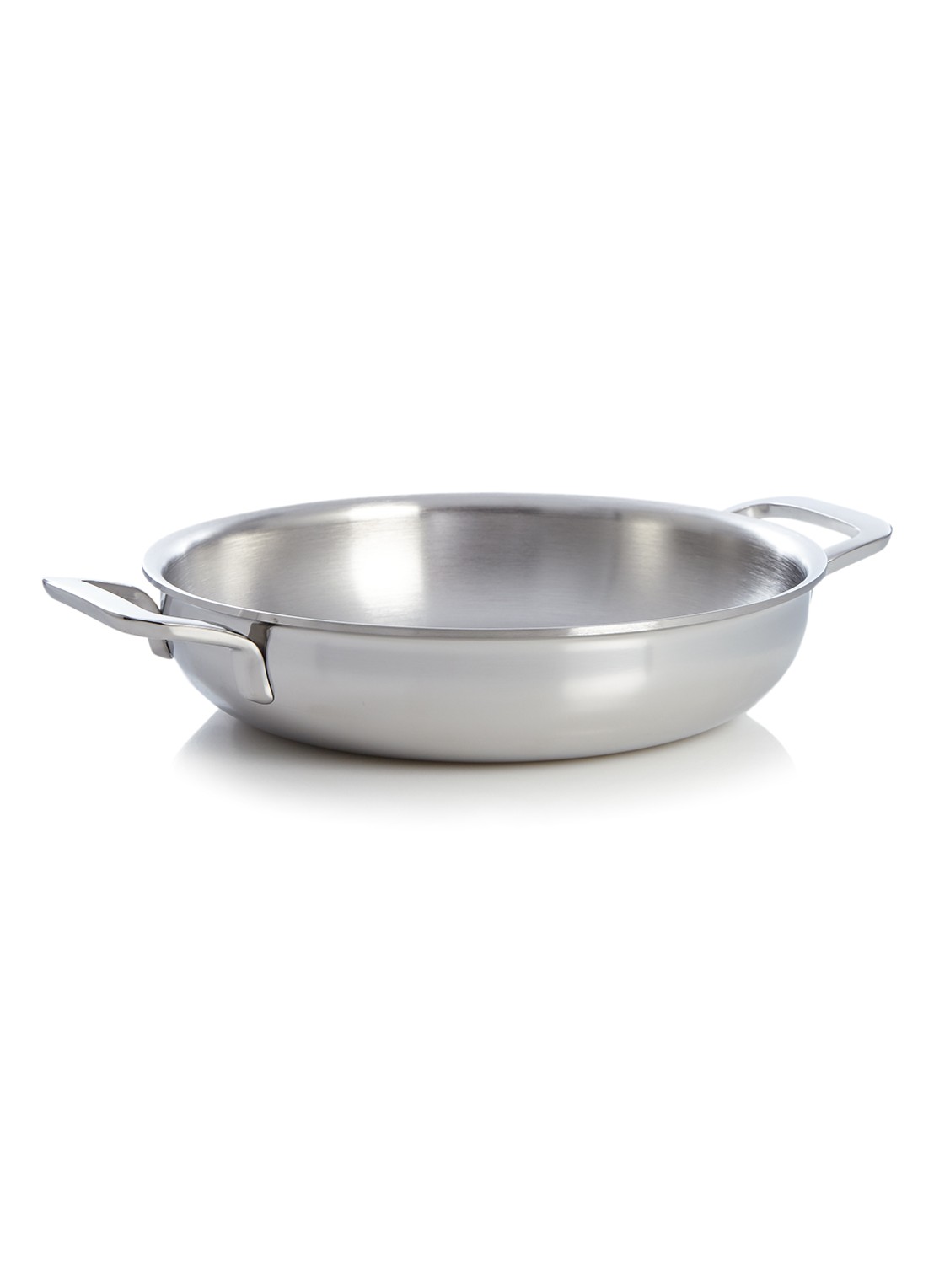 Demeyere Multifunction koekenpan 24 cm - voorkant 2 zilver
