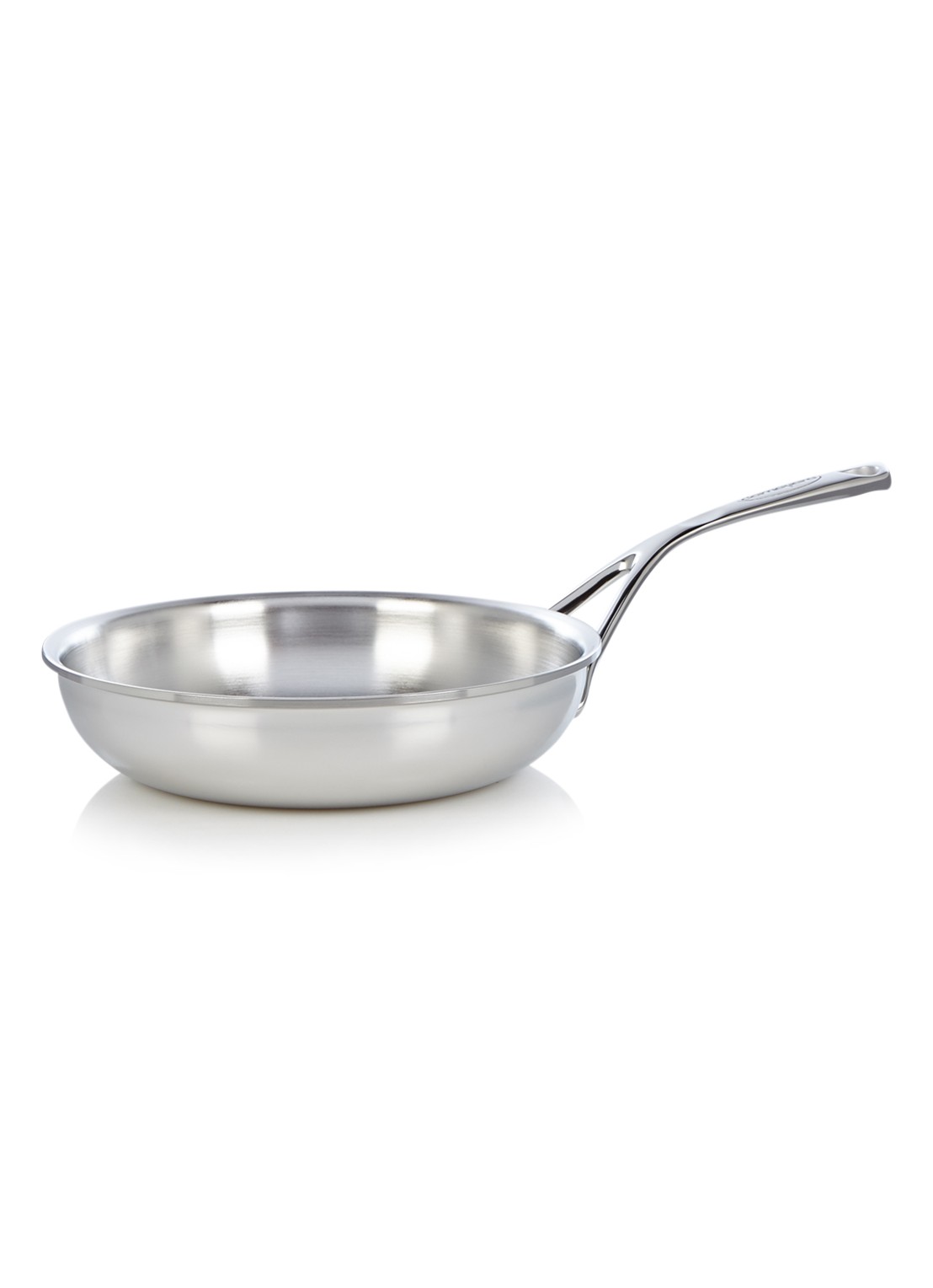 Demeyere Proline koekenpan 20 cm - voorkant zilver
