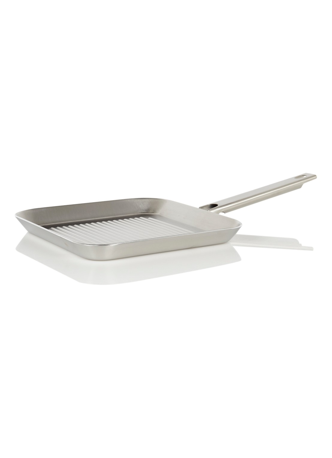 Demeyere Resto 3 grillpan 24 x 24 cm - voorkant 2 zilver