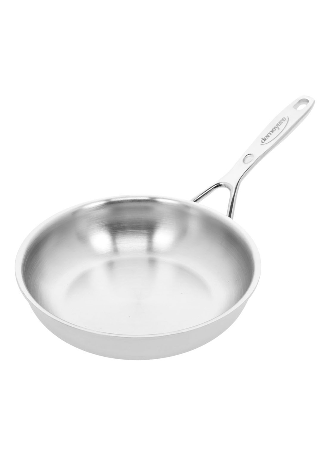 Demeyere Silver 7 Bakpan 20 cm - voorkant zilver