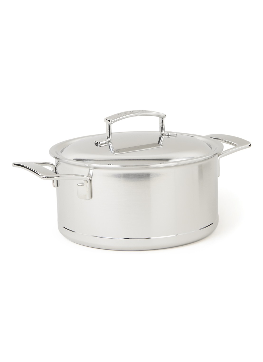 Demeyere Silver 7 kookpan Ø22 cm - voorkant zilver
