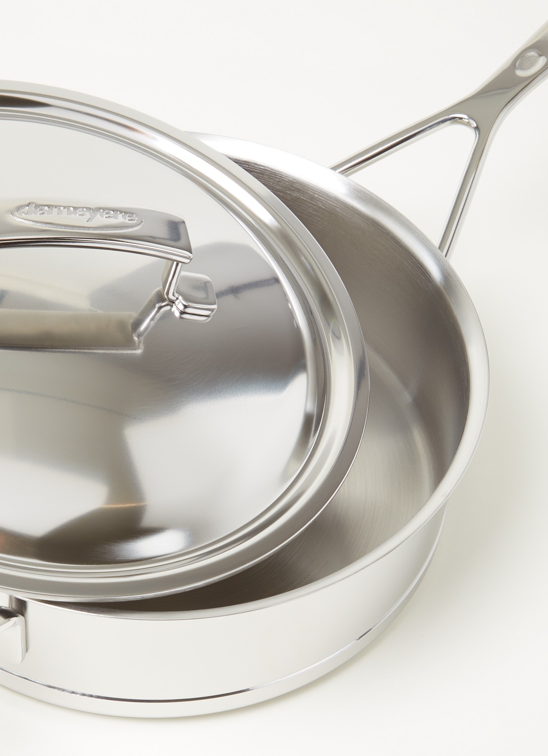 Demeyere Silver 7 lage sauteerpan Ø24 cm - detail 3 zilver