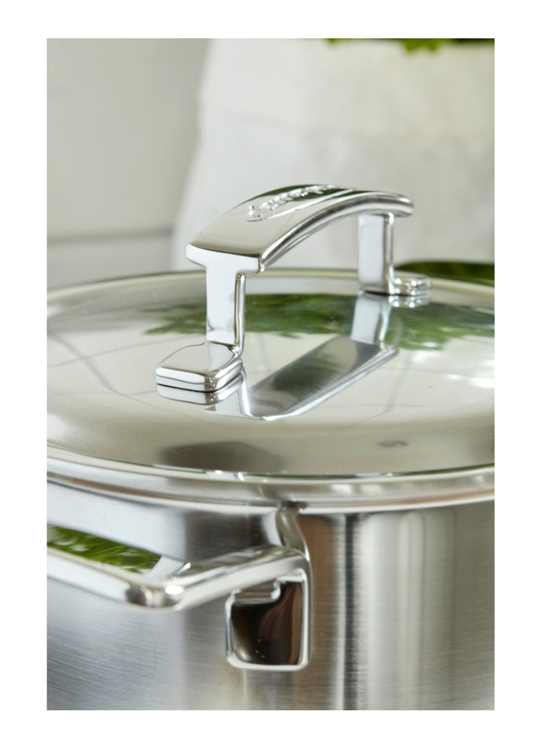 Demeyere Silver kookpan Ø16 cm - voorkant 2 roestvrijstaal