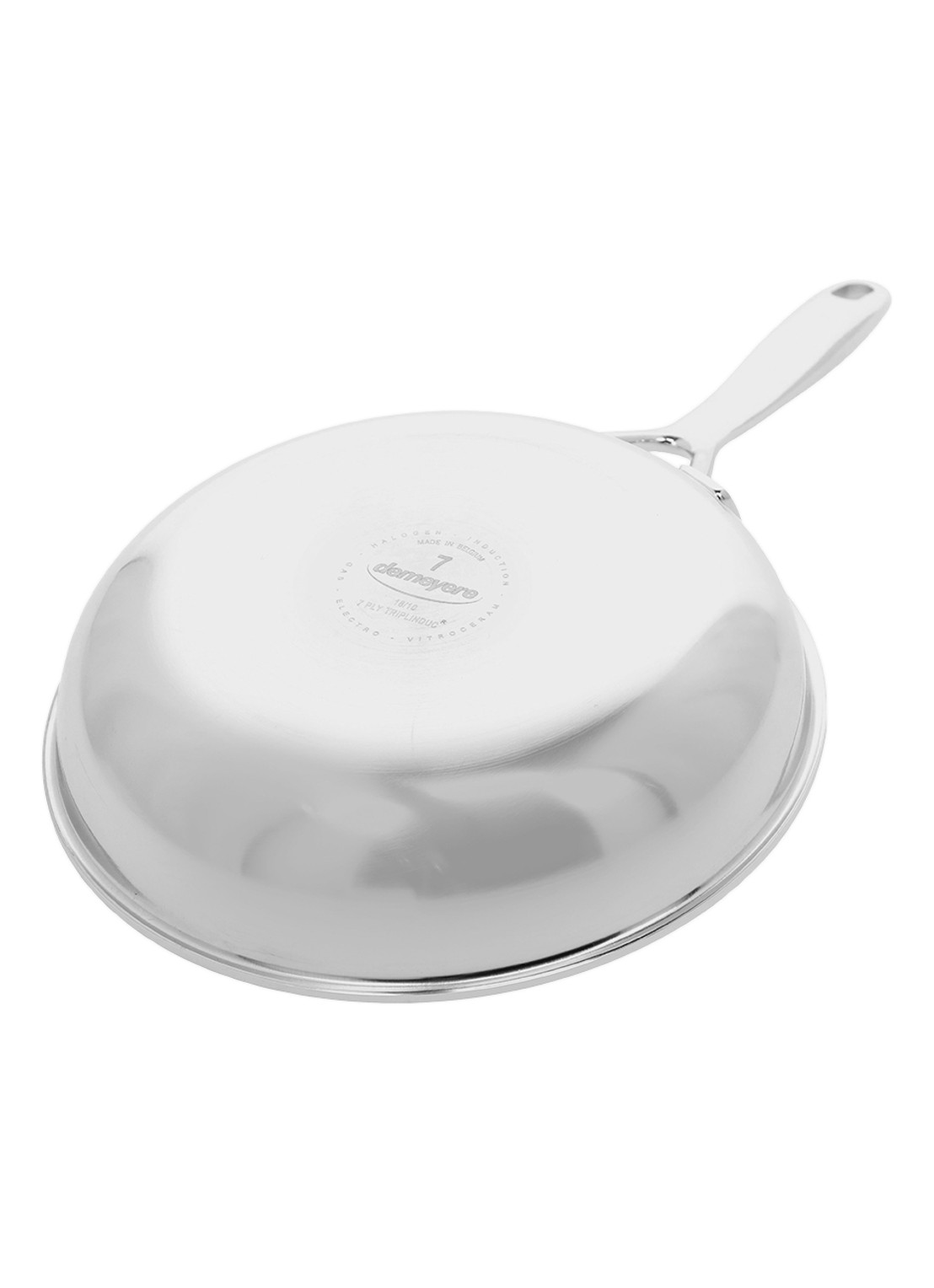 Demeyere Silverline 7 NanoTouch koekenpan 20 cm - detail 2 zilver