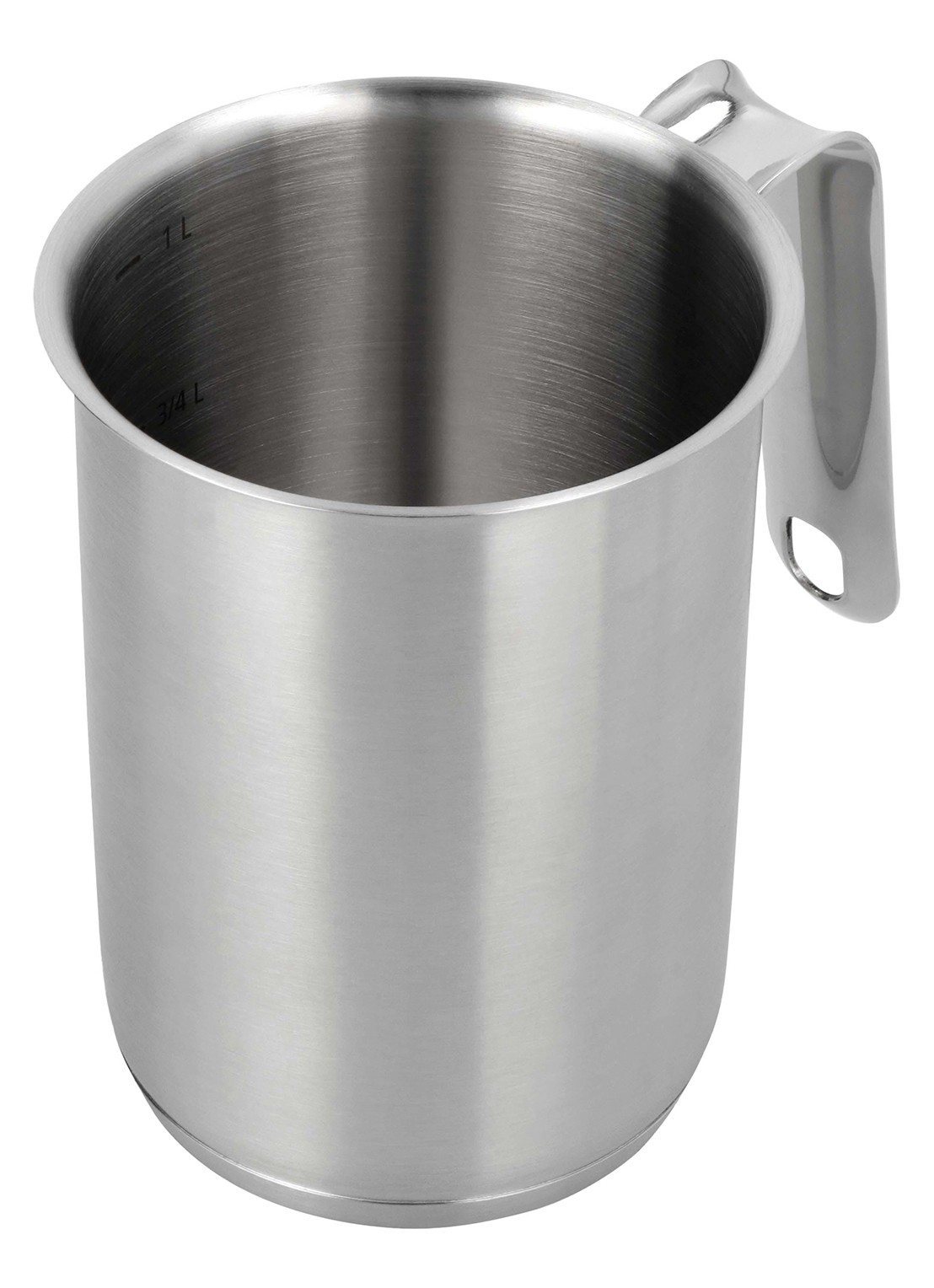Demeyere Specialties 3 Hoog sauspotje 10 cm - voorkant 4 zilver