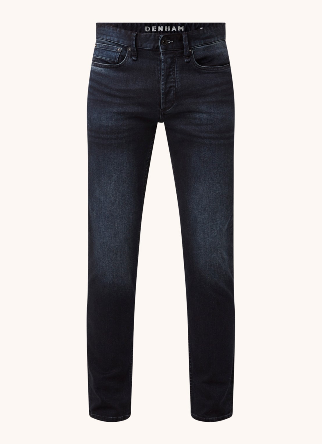 Denham Razor slim fit jeans met stretch - voorkant 4 jeans