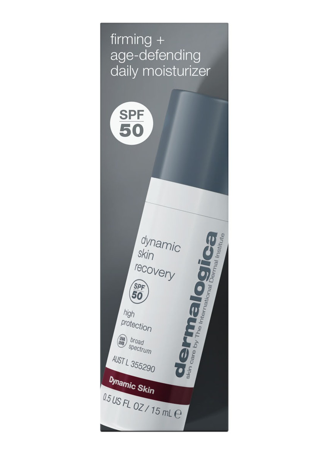 Dermalogica Mini Dynamic Skin Recovery SPF 50 -  travel size dagcrème - voorkant 3 undefined