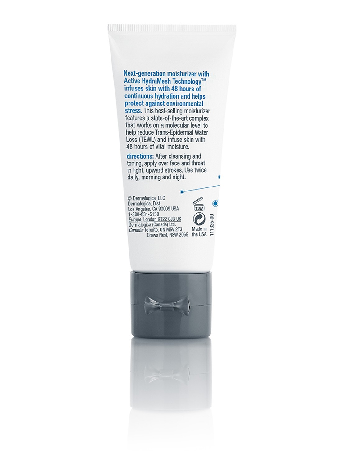 Dermalogica Mini Skin Smoothing Cream 2.0 - travel siz hydraterende dag- en nachtcrème - achterkant 3 undefined