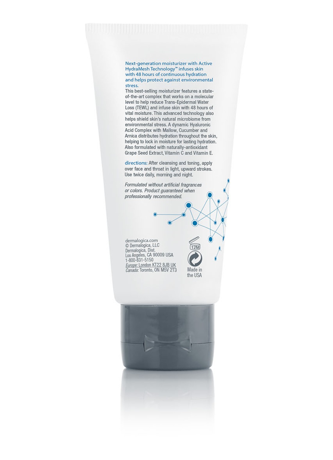 Dermalogica Skin Smoothing Cream 2.0 - hydraterende dag- en nachtcrème - achterkant 9 undefined