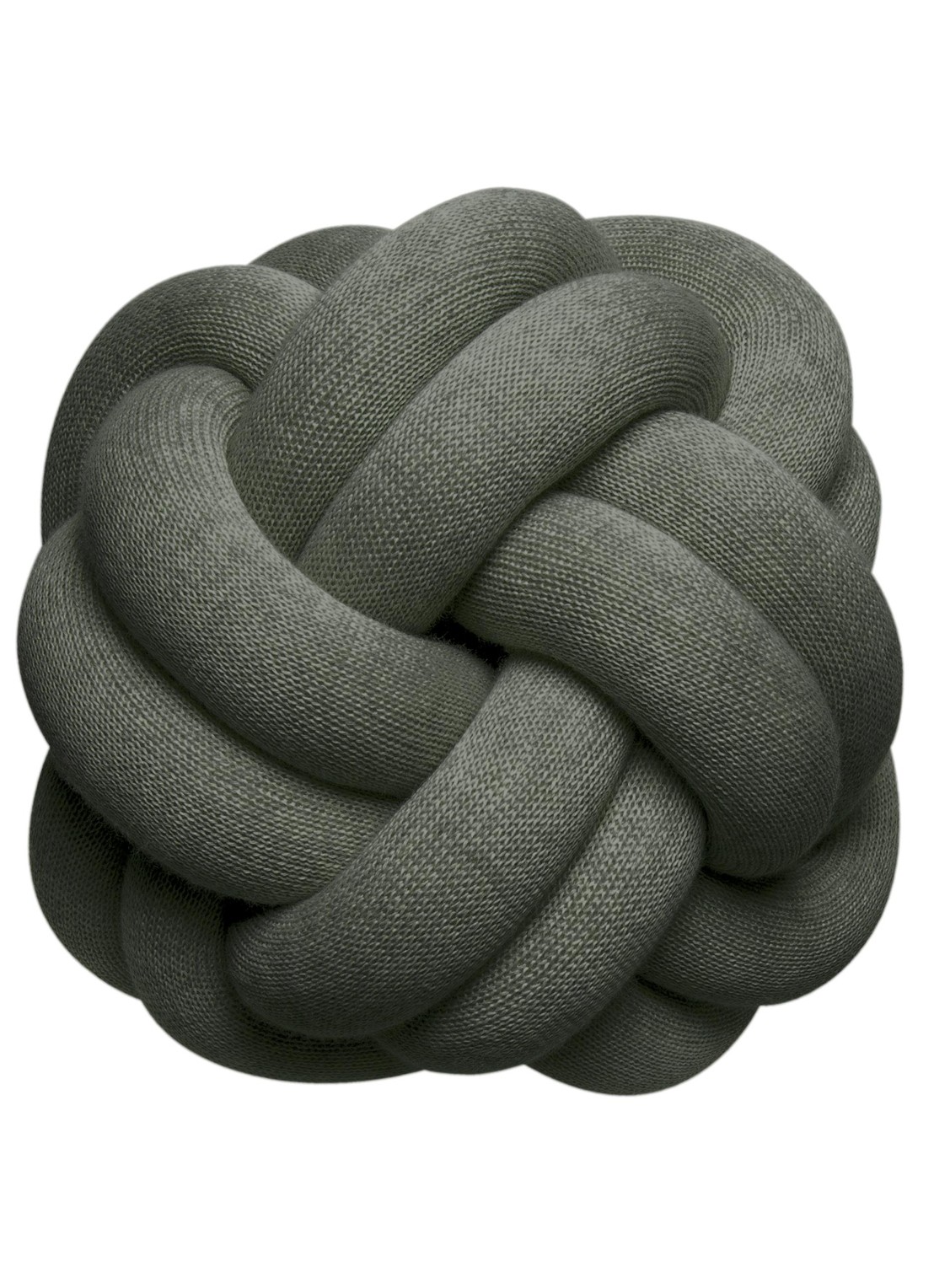 Design House Stockholm Knot sierkussen 30 x 30 cm - voorkant groen