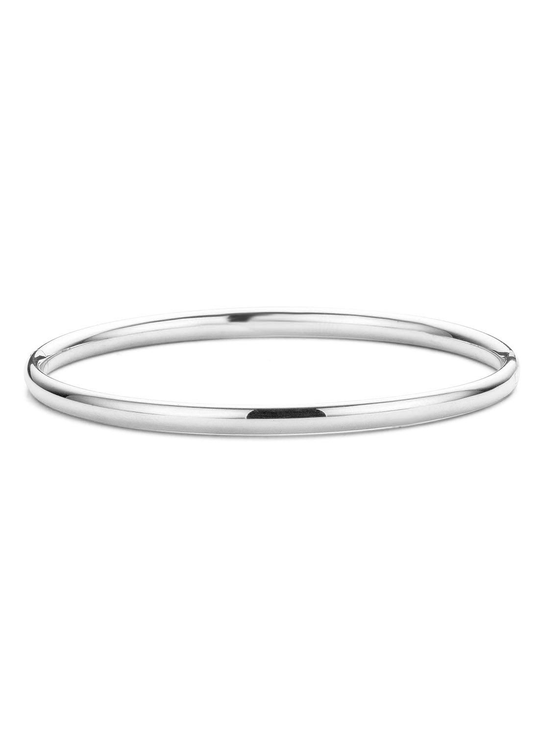 Diamond Point Bangle (M) Timeless Treasures - voorkant witgoud