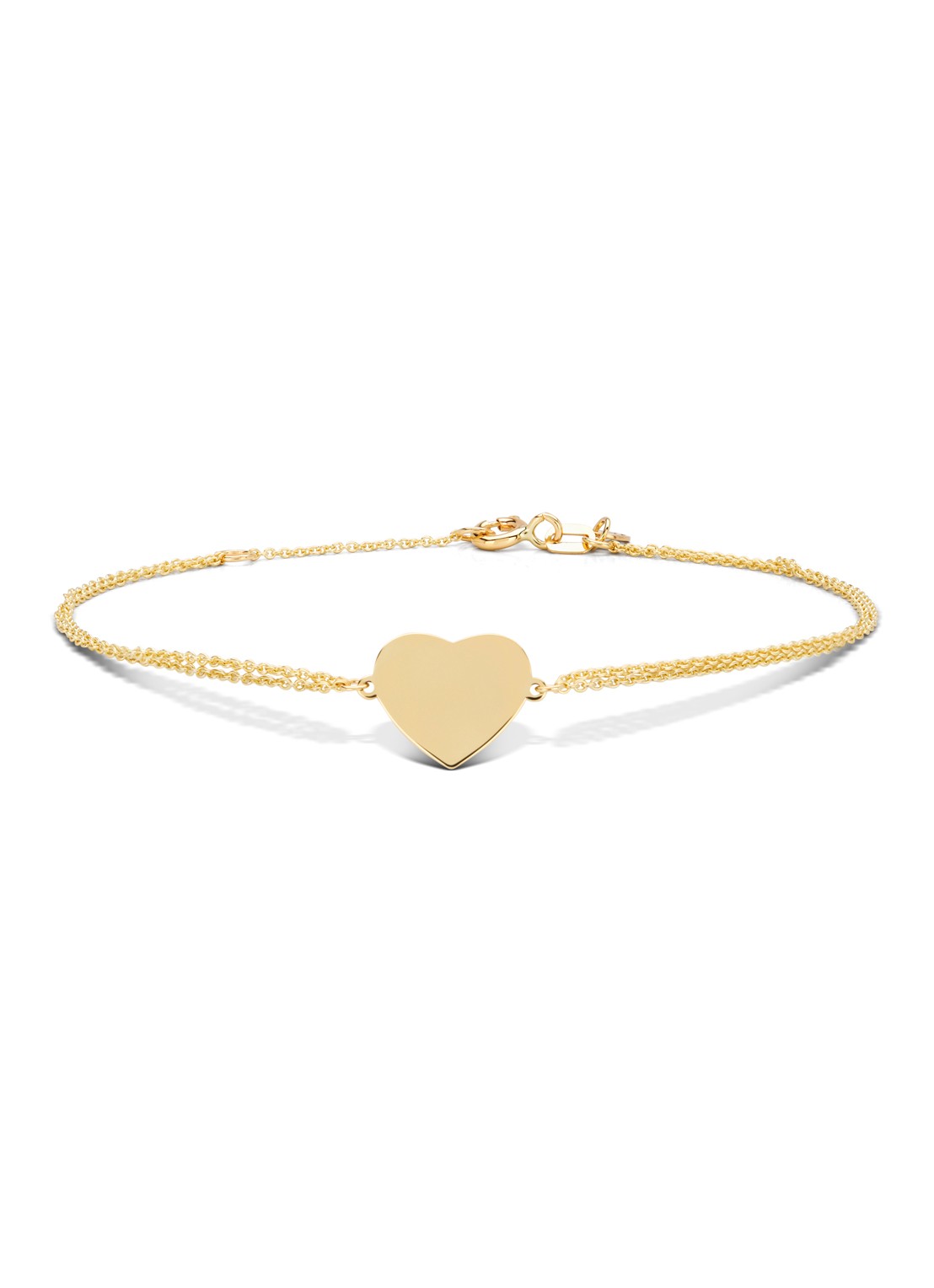 Diamond Point Geelgouden armband Marigold - voorkant geelgoud