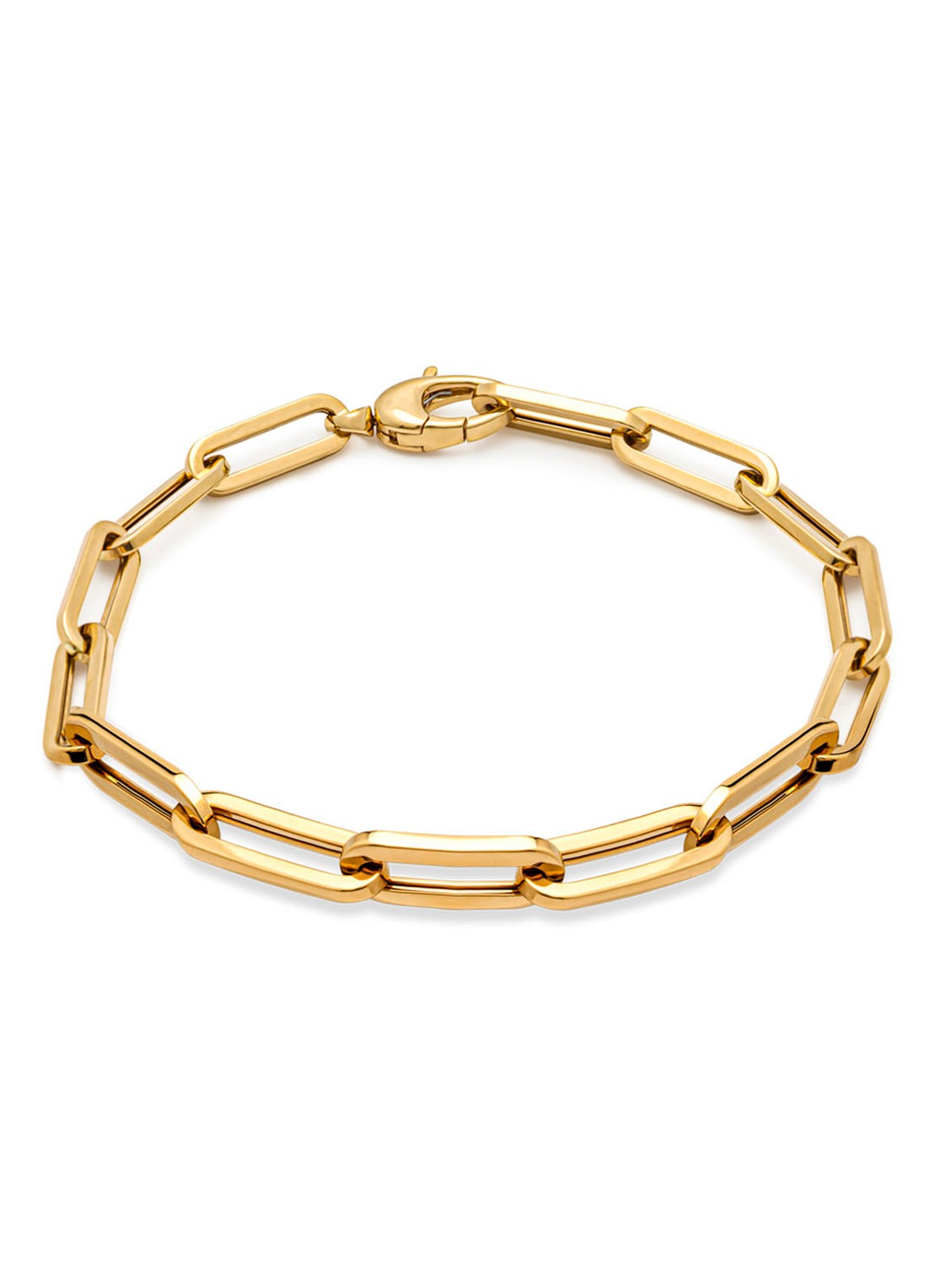 Diamond Point Geelgouden armband Timeless Treasures - voorkant geelgoud