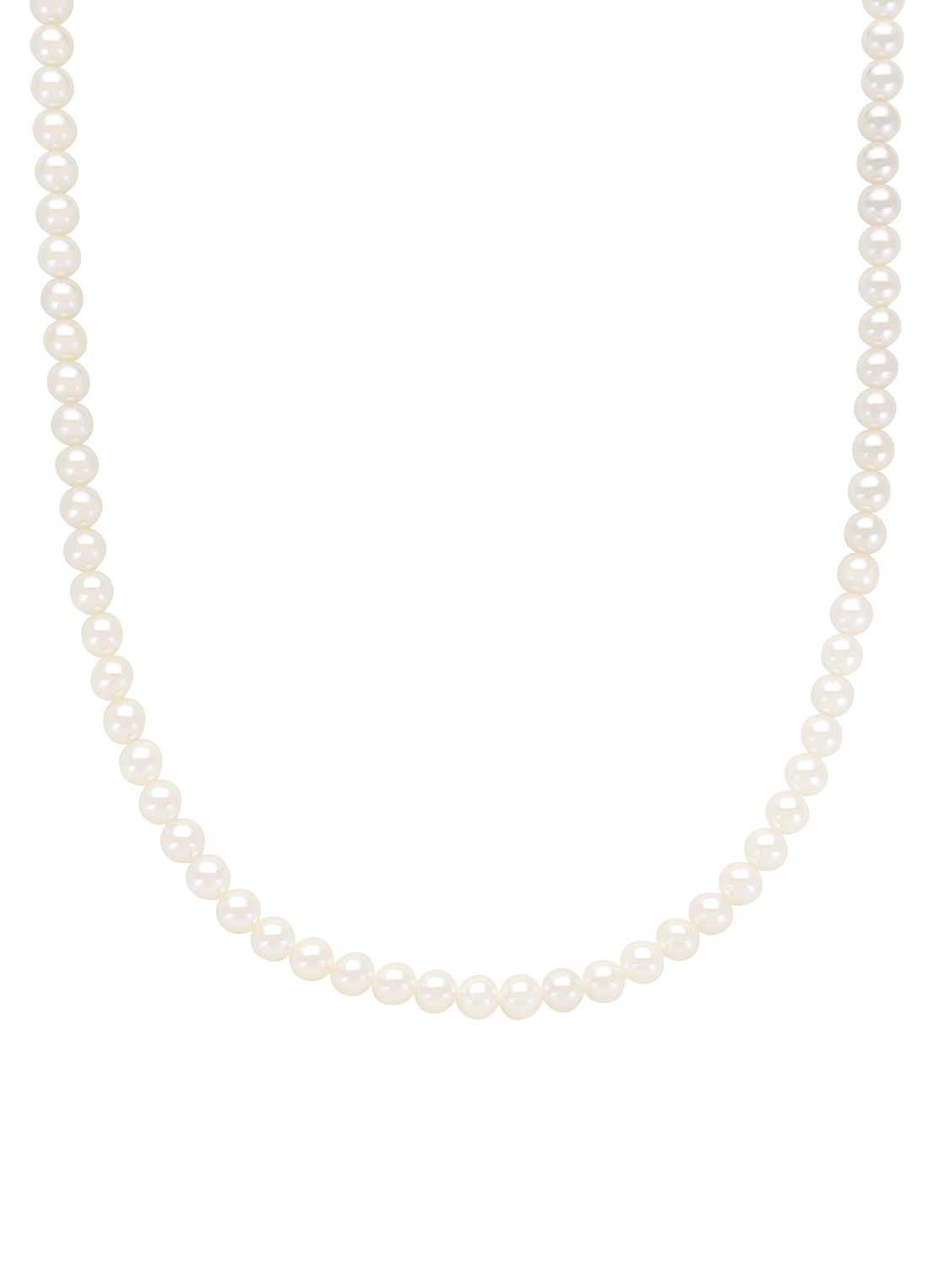 Diamond Point Geelgouden collier Rivièra - voorkant geelgoud