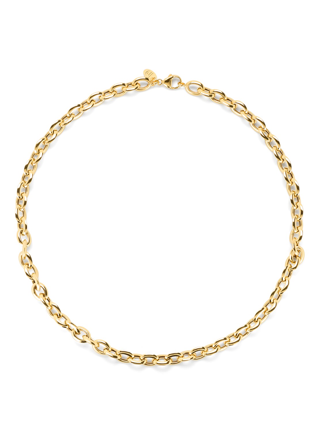 Diamond Point Geelgouden collier Timeless Treasures 45 cm - detail 4 geelgoud