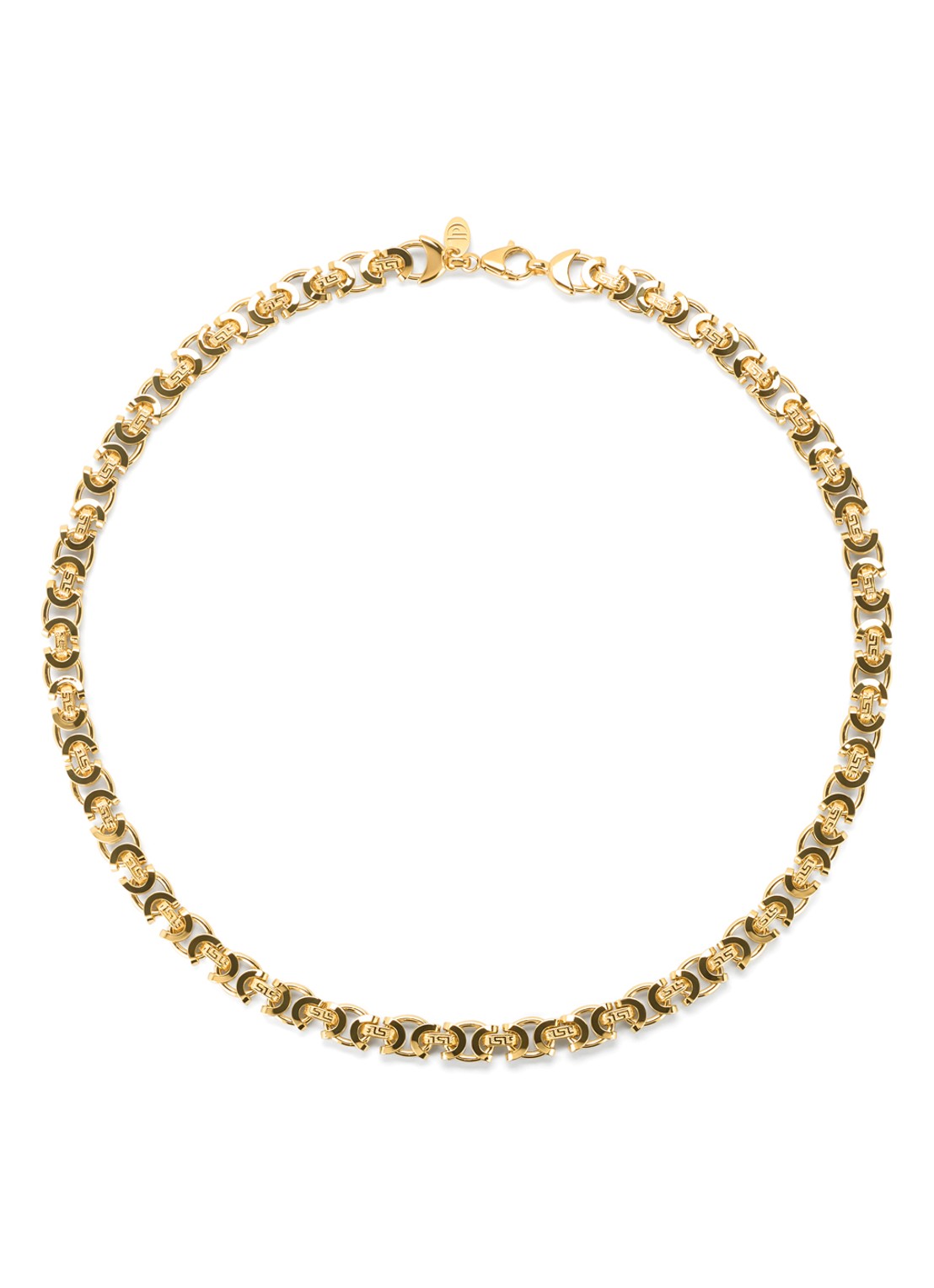 Diamond Point Geelgouden collier Timeless Treasures 45 cm - detail 4 geelgoud