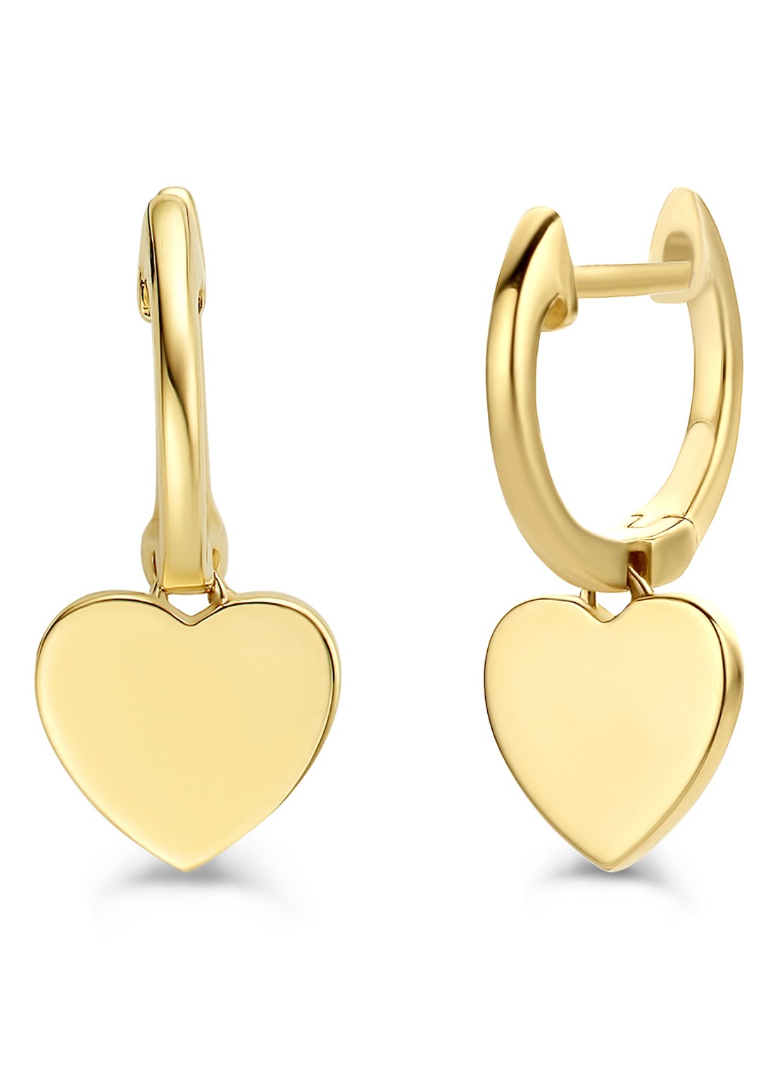 Diamond Point Geelgouden oorsieraden Dreamer - voorkant geelgoud