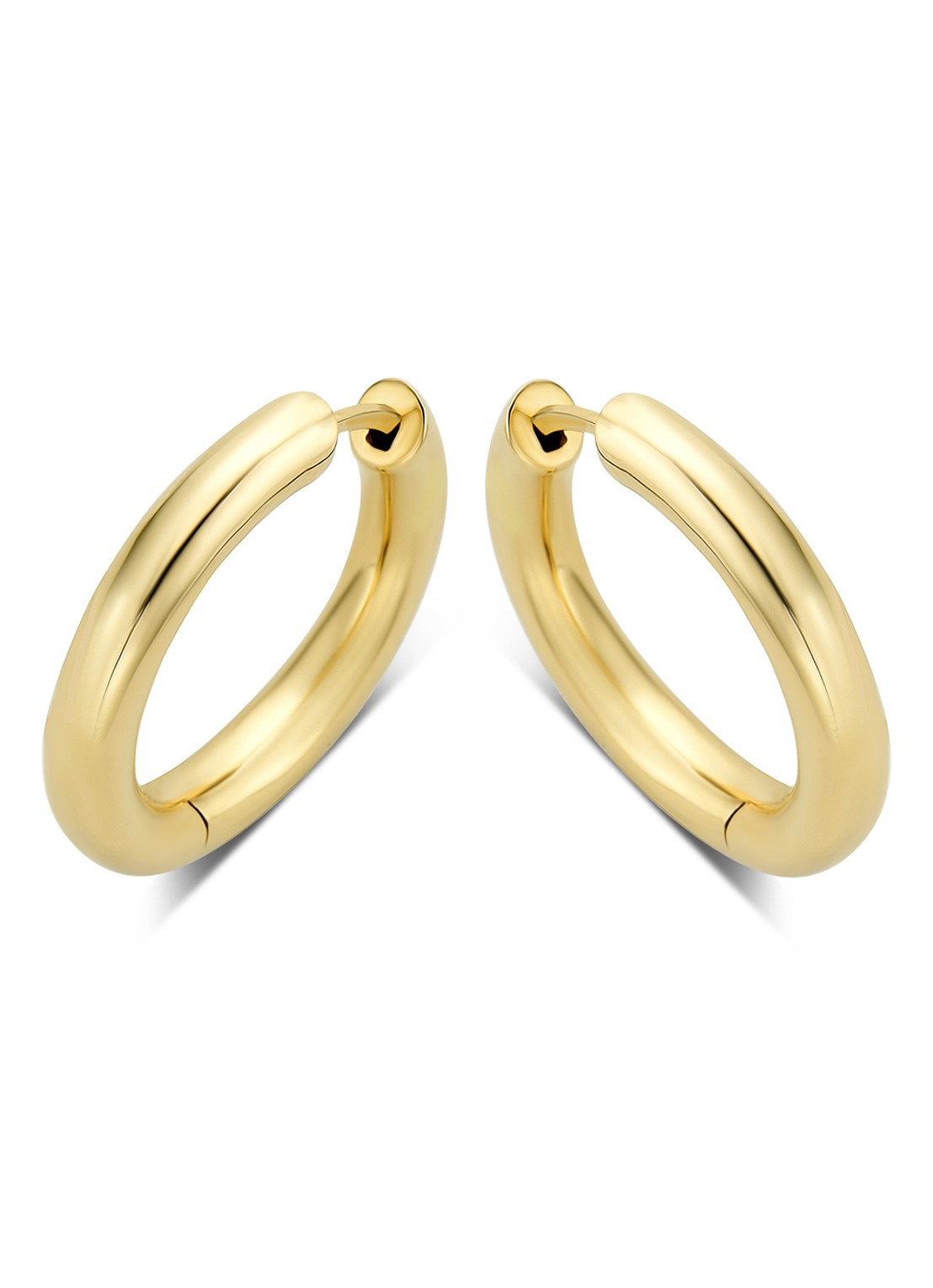 Diamond Point Geelgouden oorsieraden Timeless Treasures - voorkant 2 geelgoud